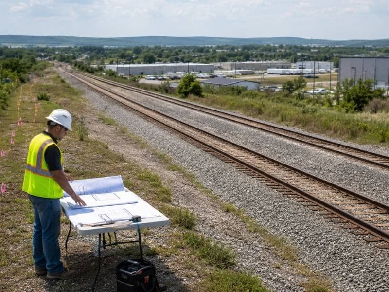 Pipeline engineering review for a proposed railroad crossing in Huntsville, Alabama